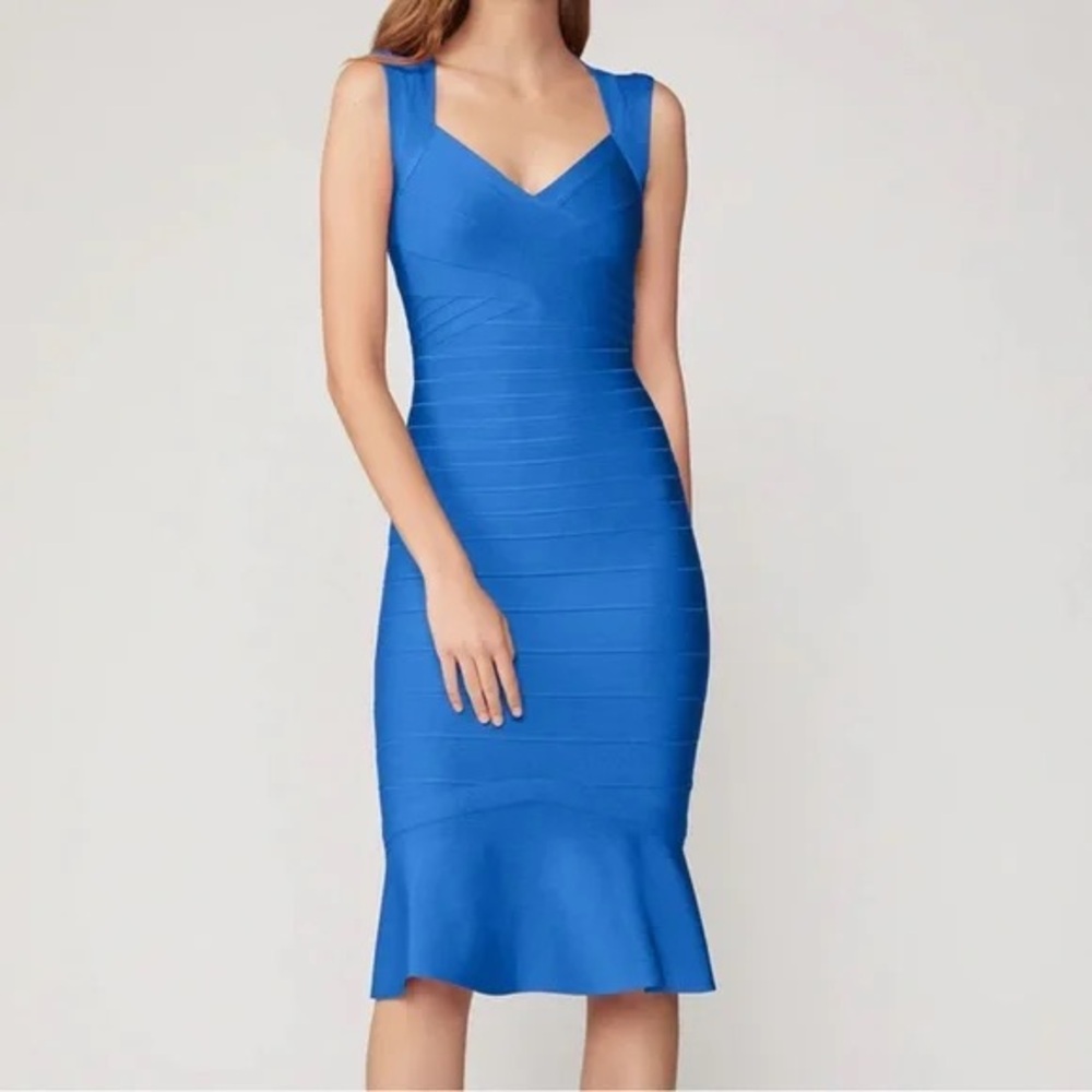 New herve leger sweetheart dress size XS